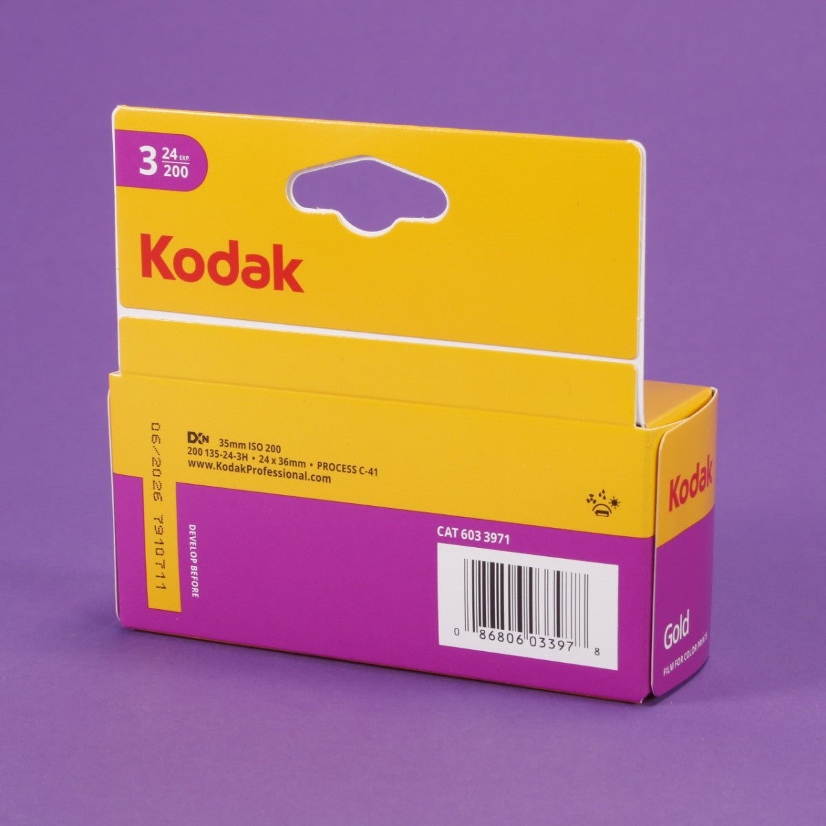 Kodak Gold 200 24 Exposure - Three Pack