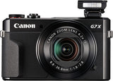 Hot Combo offer - Canon Powershot G7X Mark II - Vlog Camera + 128 GB SDXC Memory Card + Camera Bag