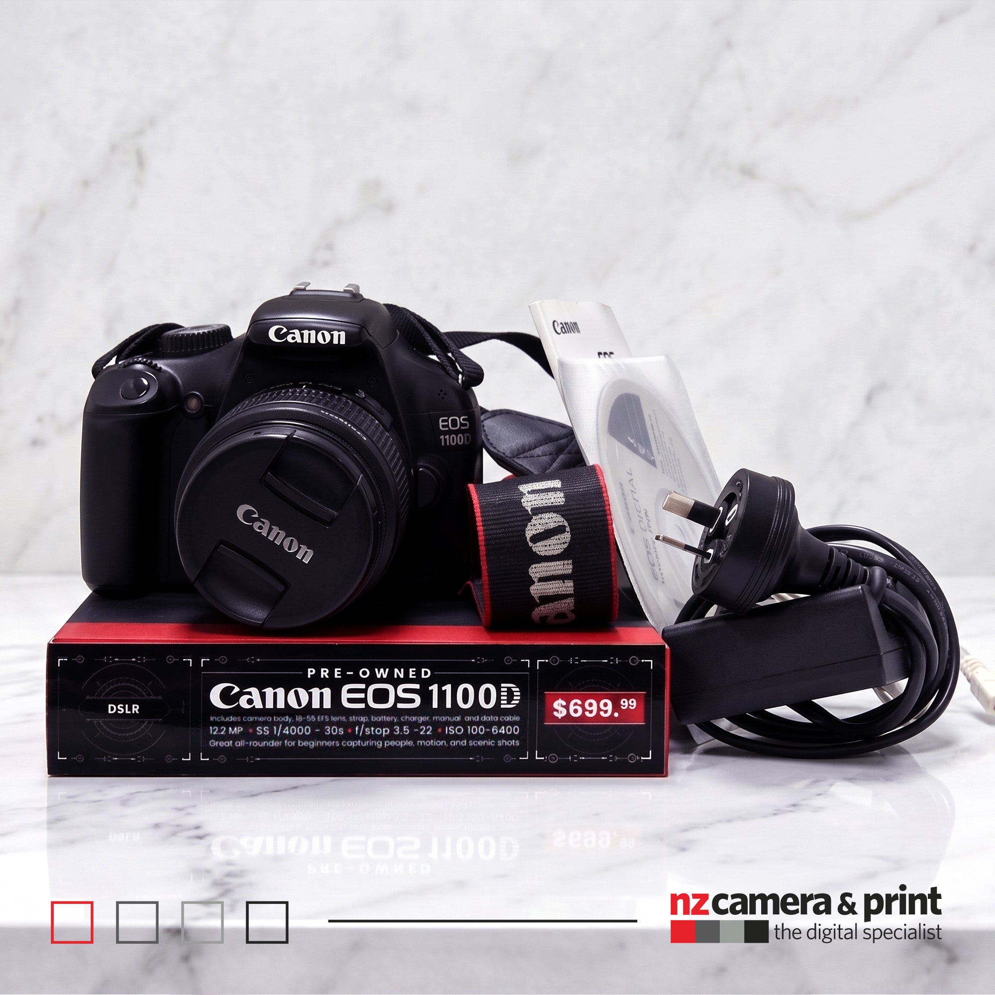 Pre-Owned Canon EOS 1100D + 18-55mm Lens