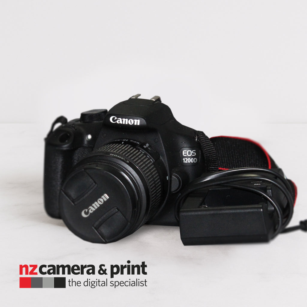 Pre-Owned Canon EOS 1200D with 18-55mm Lens Kit, Strap and Charger
