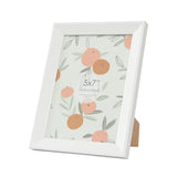 Finny 5"x7" Wooden Frame - White