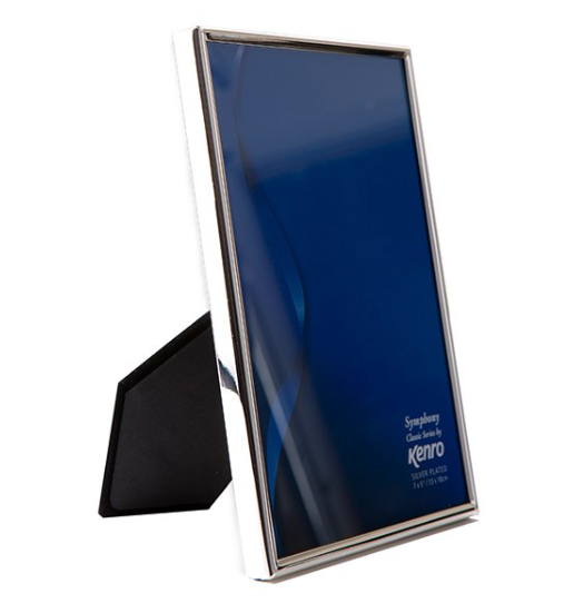 Kenro Symphony Classic Frame 6″x8″ – Silver