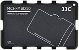 JJC Memory Card Case for 10x microSD Cards - Gray Edition - MCH-MSD10