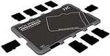 JJC Memory Card Case for 10x microSD Cards - Gray Edition - MCH-MSD10