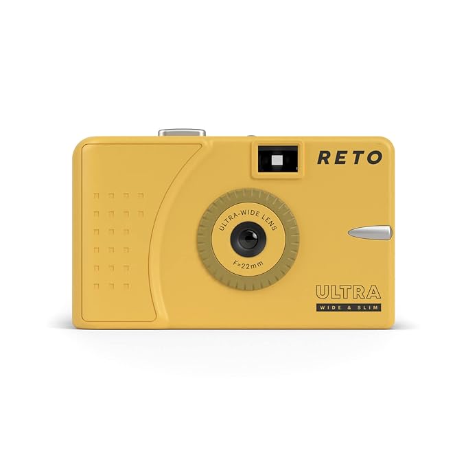 Reto Ultra Wide & Slim Reusable Film Camera YELLOW