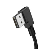 Mcdodo [Type-C] Anti Winding Cable, 90 Degree QC 4.0 USB C Charging Data Coiled Cable