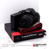 Pre-Owned Canon EOS 600D with EFS 18-55mm Lens, strap, charger and battery