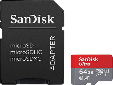 Micro SDXC with Adapter 64gb
