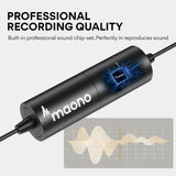 MAONO AU-100 Auxiliary Omnidirectional Lavalier Clip Microphone