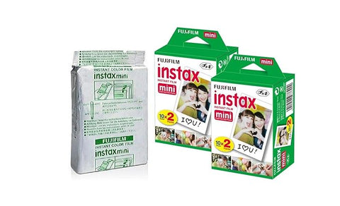 Instax Mini Instant Film Refills 50-Pack (5 Cartridges) Qty:2