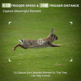 Wildlife Camera 4K Trail Camera 60MP