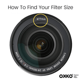 Okko Polarizing Filter 72mm