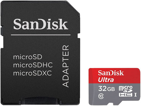 Micro SDHC with Adapter 32gb