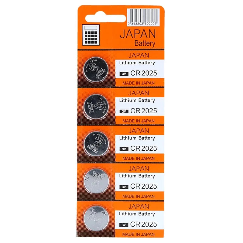 LITHIUM COIN CELL BATTERY CR2025 3V