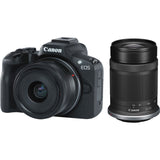 Canon EOS R100 Mirrorless Camera with 18-45mm & 55-210mm Lenses