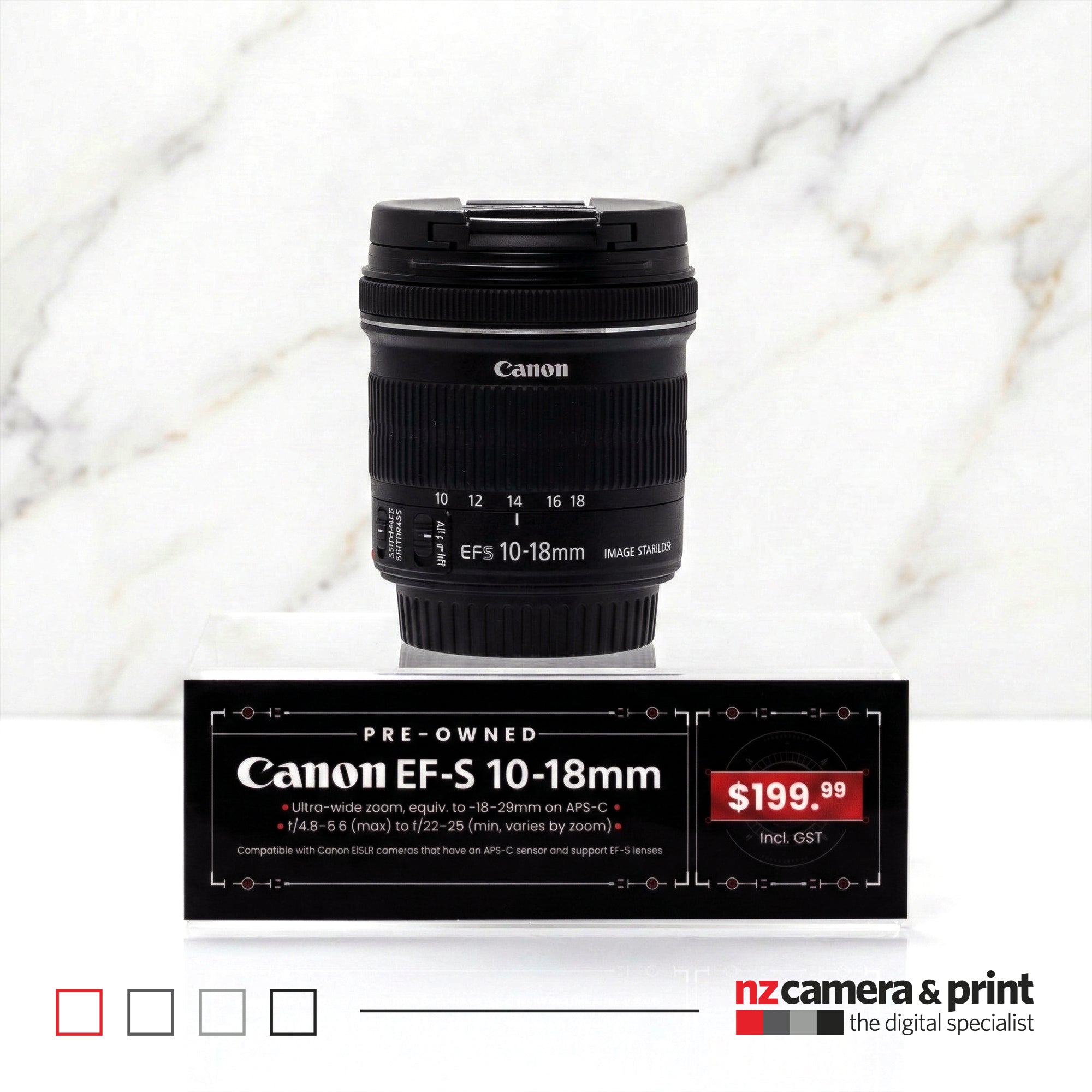 Pre-Owned Canon 10-18mm EF-S Lens