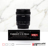 Pre-Owned Canon 10-18mm EF-S Lens
