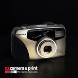 (Pre-Owned) Pentax IQZoom 150G 35mm Compact Film Camera with battery and soft case
