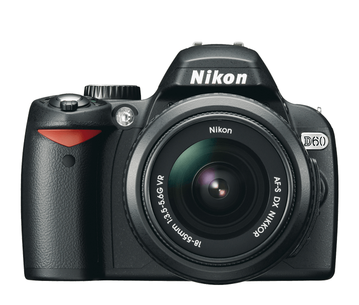 Pre-Owned Nikon D60 DSLR Camera + Optional Lenses