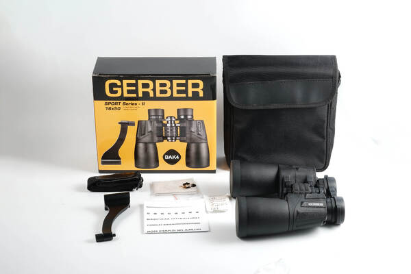 Gerber Sport Series II – 16X50 BAK4 Binoculars + Adaptor