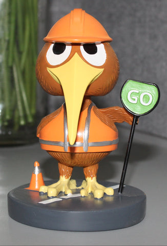 The cheeky Kiwi - Roadworker Kiwi
