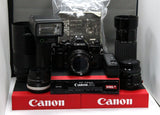 (Pre-Owned) Canon A1 Body with Lenses, Teleconverter plus Accessories