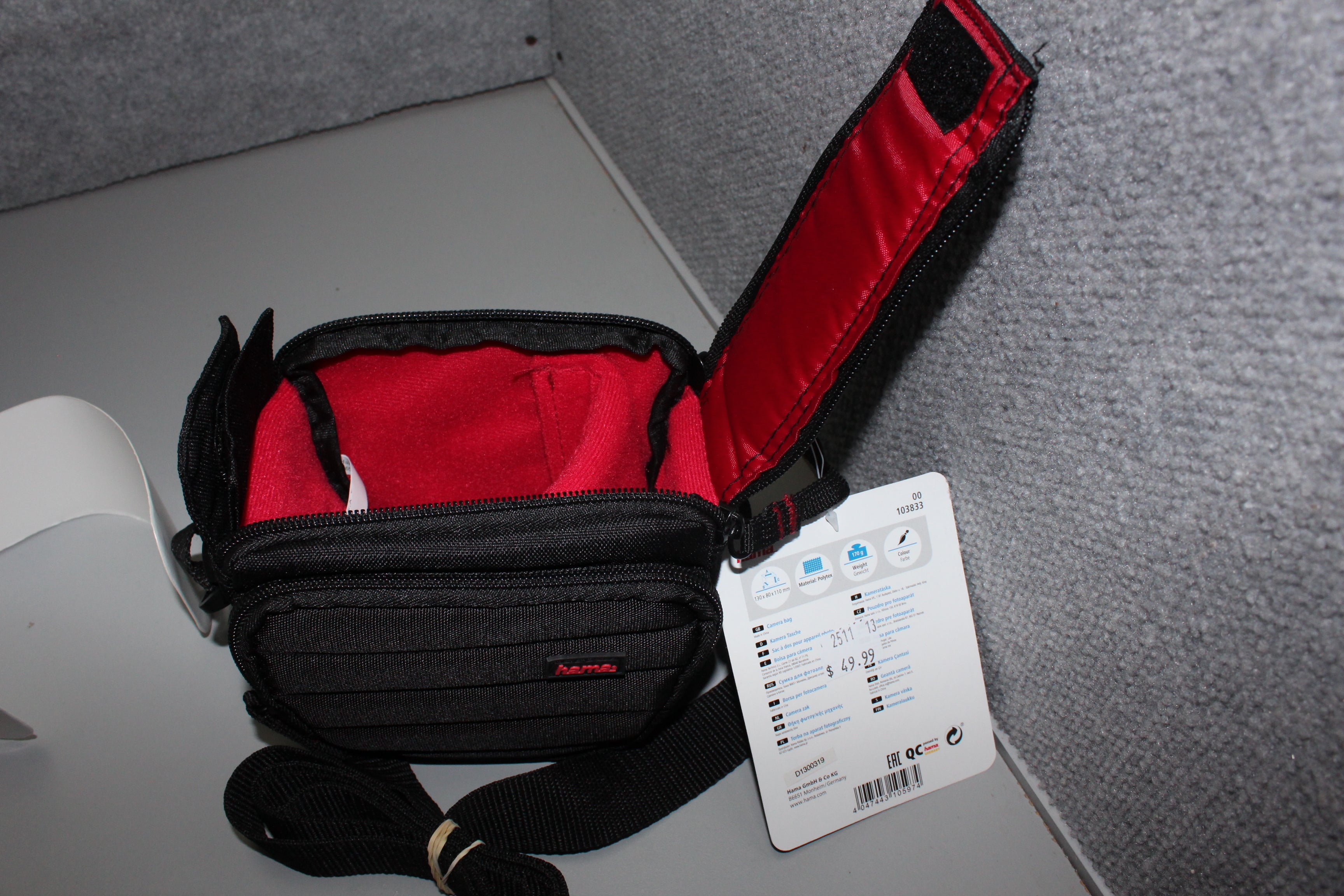 Hama-camera bag for digicams/camcorder