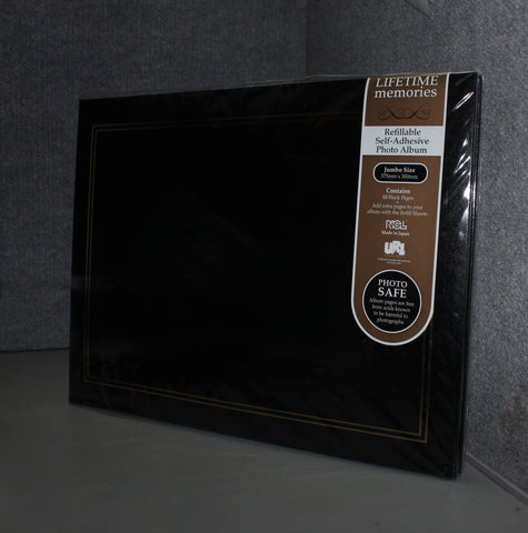 Jumbo size - self adhesive photo album 37.5cm x 30cm