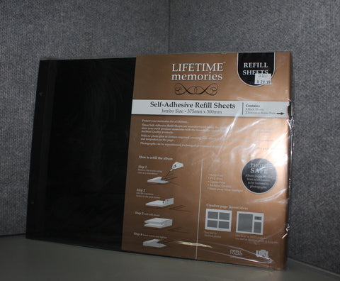 Self-adhesive refill sheets - 37.5cm x 30 cm