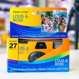 Louis and Ross single use 35mm camera with film