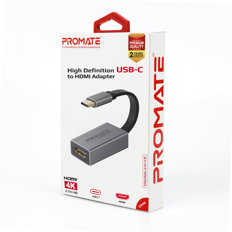 Promate High Definition USB-C to HDMI Adapter