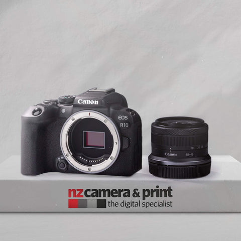 Canon EOS R10 Mirrorless Camera with 18-45mm Lens Kit