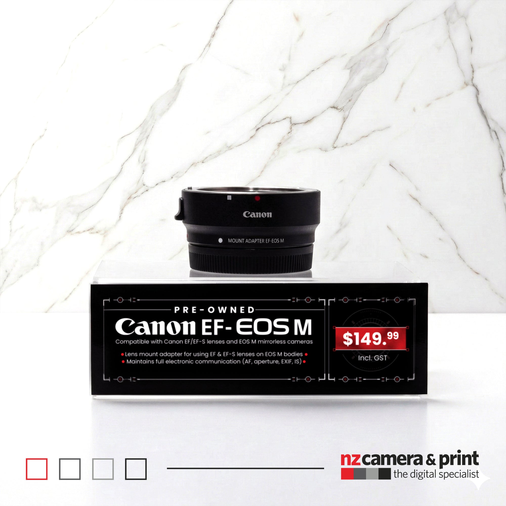 Pre-Owned Canon EF-EOS M Mount