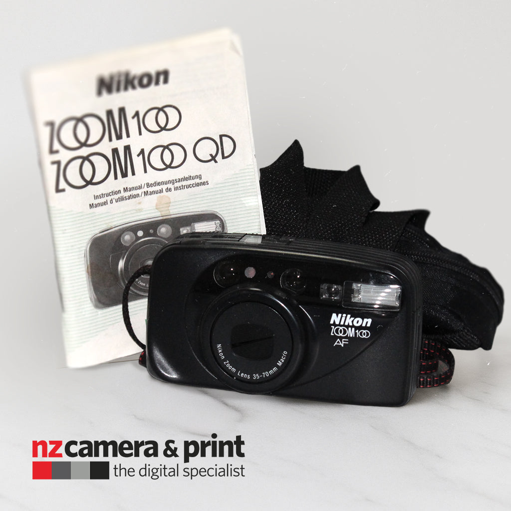 (Pre-Owned) Nikon Zoom 100 AF with Bag and Manual