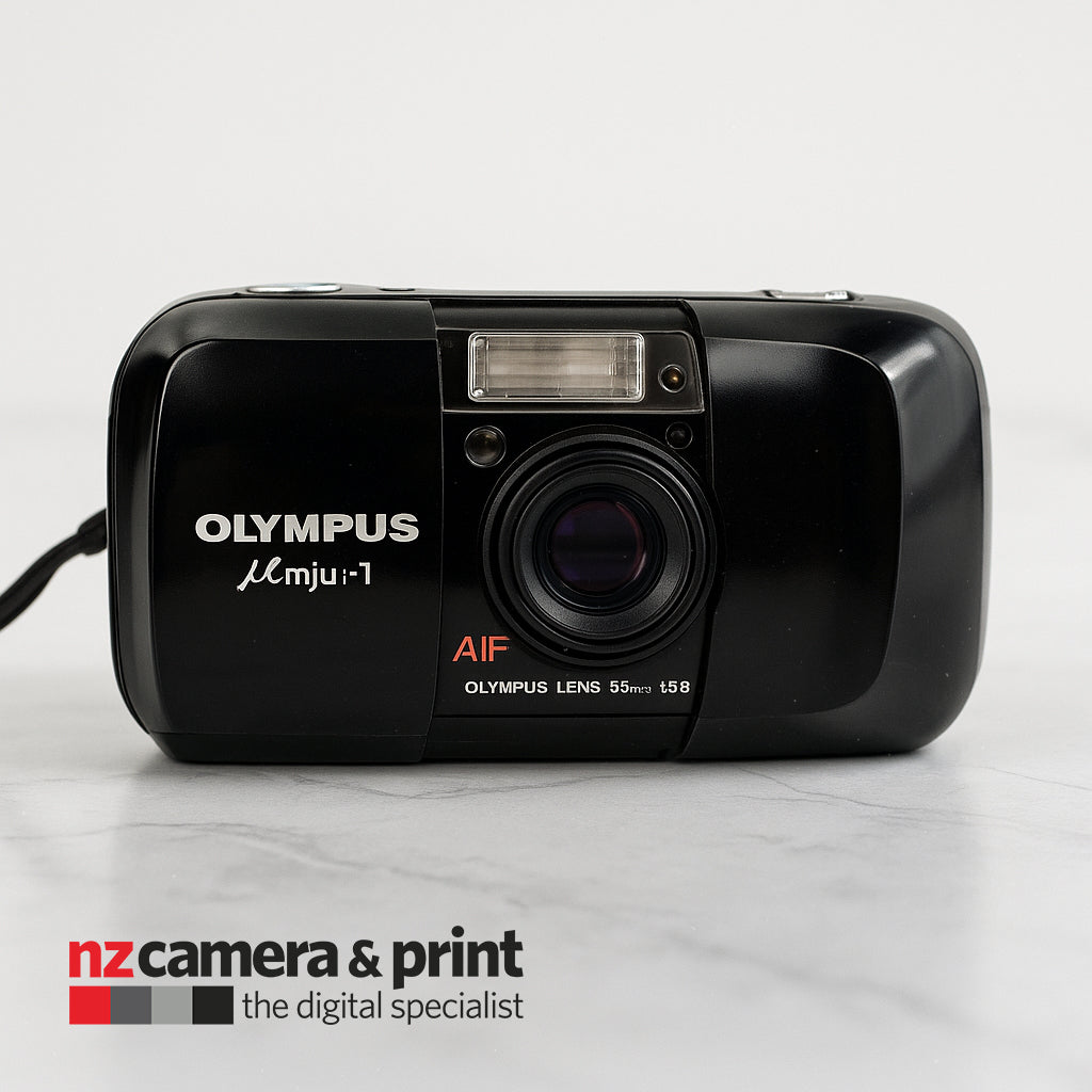 Pre-Owned Olympus MJU 1 with Bag, 1 Film Roll & Battery