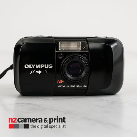 Pre-Owned Olympus MJU 1 with Bag, 1 Film Roll & Battery