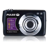 PULSE 8X Optical Zoom Compact Camera – Black