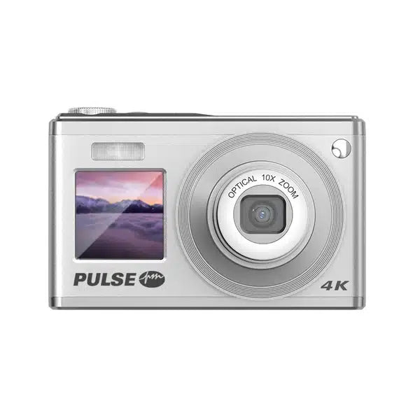 PULSE 10X Optical Zoom Compact Camera – Silver