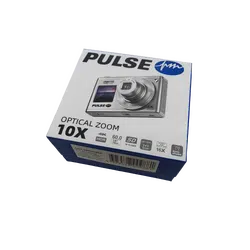 PULSE 10X Optical Zoom Compact Camera – Silver – NZ Camera & Print
