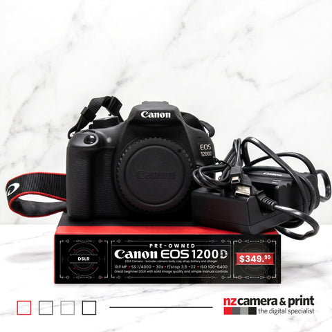 Pre-Owned Canon EOS 1200D (Body Only) Bundle