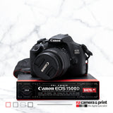 Pre-Owned Canon EOS 1500D with 18-55mm Lens Bundle