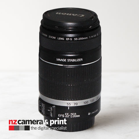Prewoned Canon EF-S 55-250mm Lens f/4-5.6 IS