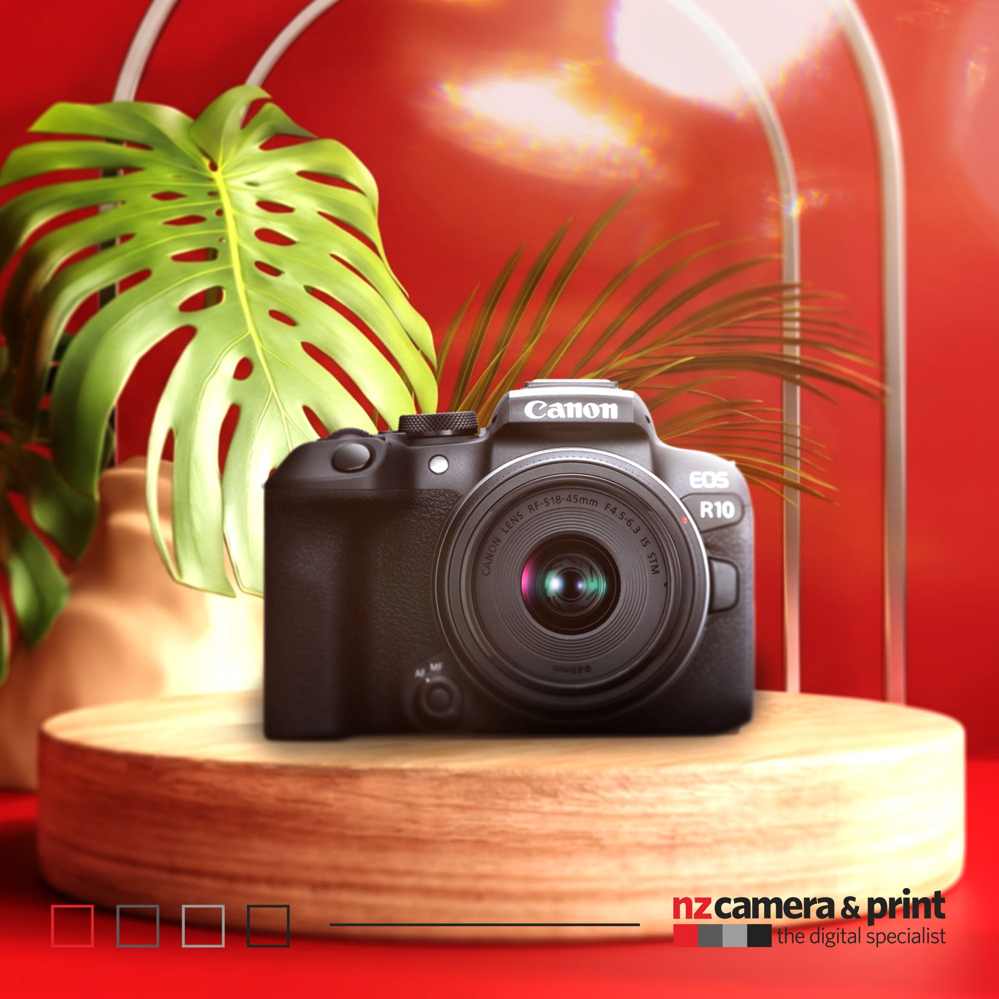 Canon EOS R10 Mirrorless Camera with 18-45mm Lens Kit