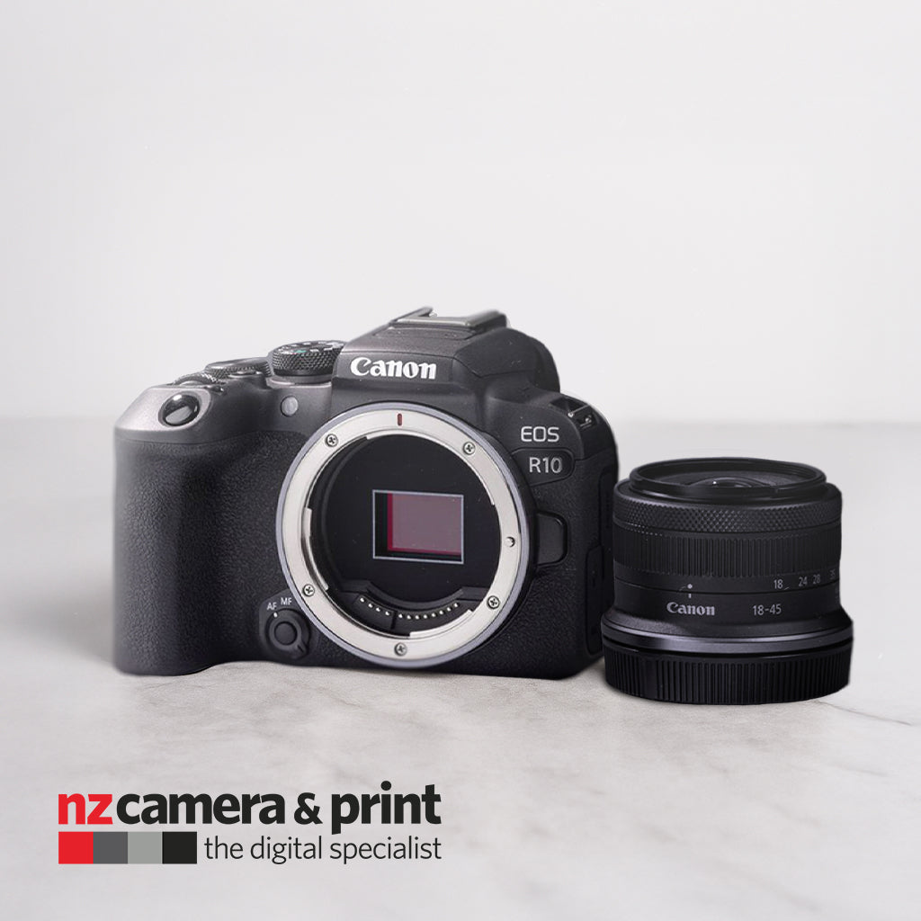 Camera Cannon R10 Canon EOS R10 Mirrorless Camera with 18-45mm Lens Kit – NZ Camera & Print