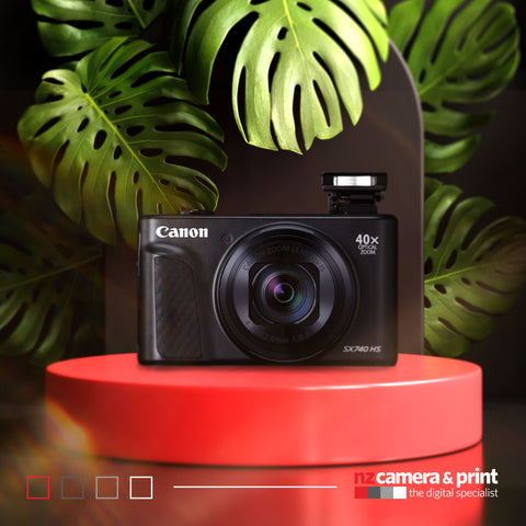Canon PowerShot SX740 HS Digital Camera (Black)