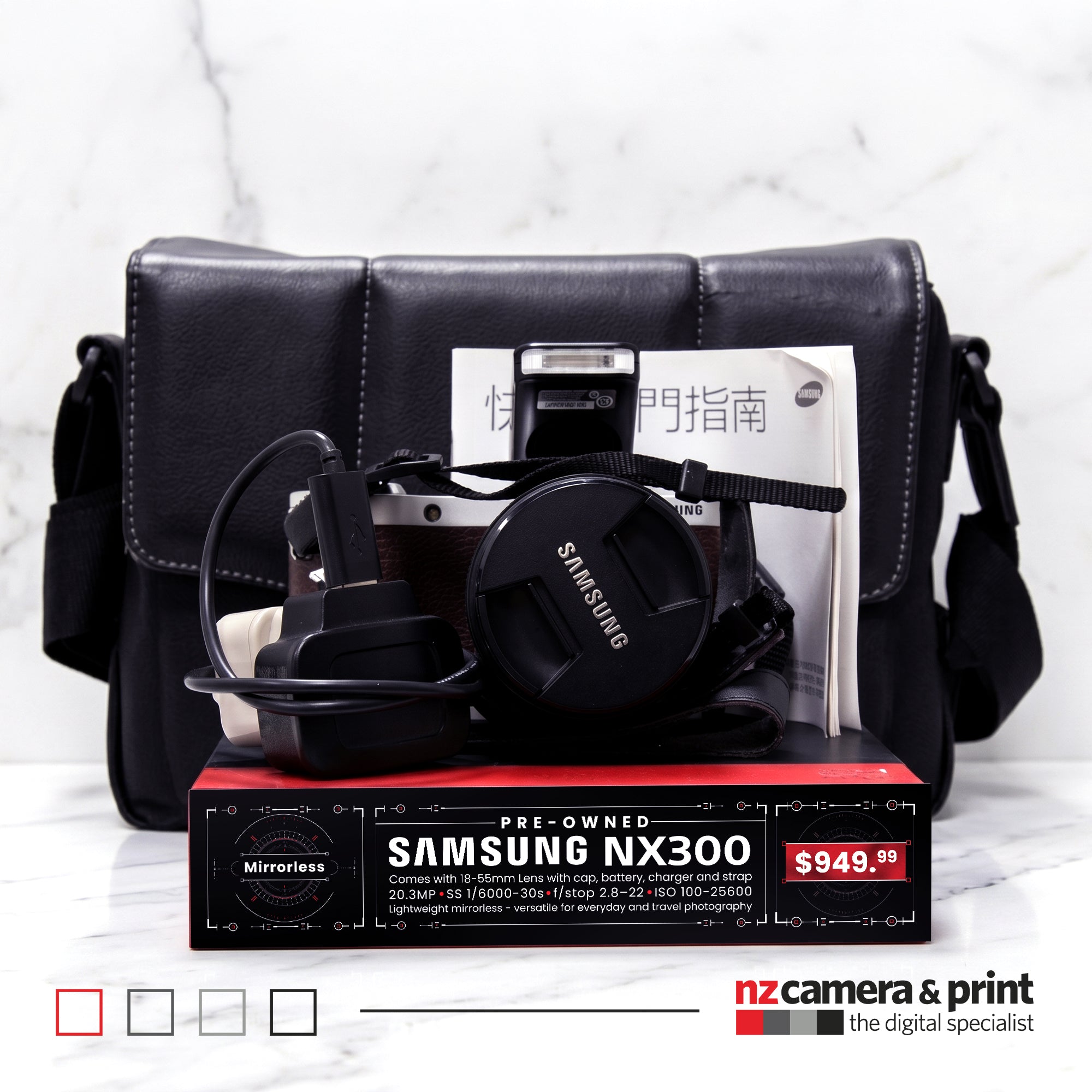 Pre-Owned Samsung NX300 with 18-55mm Bundle
