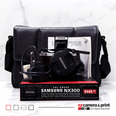 Pre-Owned Samsung NX300 with 18-55mm Bundle