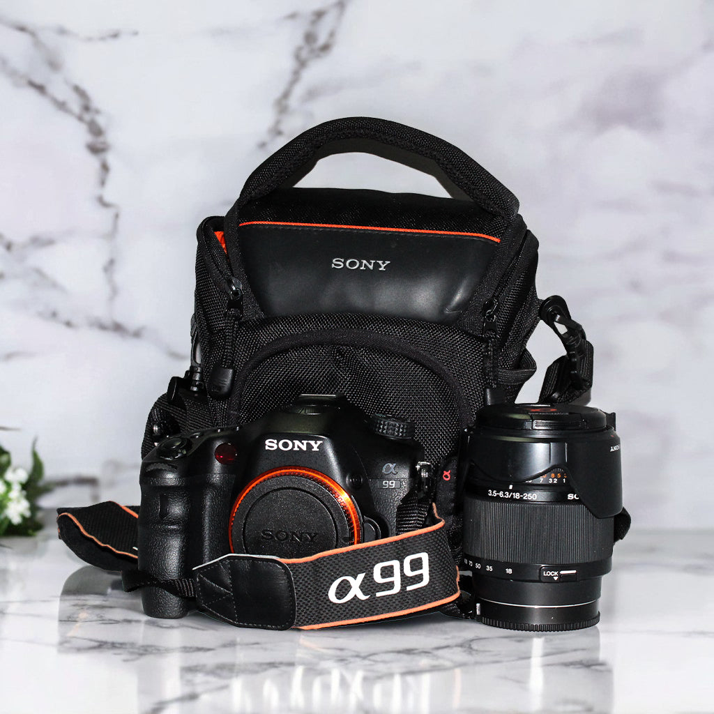 Pre-Owned Sony Alpha 99 with 18-250mm Lens, Bag and Battery