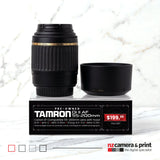 Pre-Owned Tamron Di II AF 55-200mm Lens with Hood