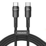 Essager USB-C to Type-C PD 100W Fast Charging Cable
